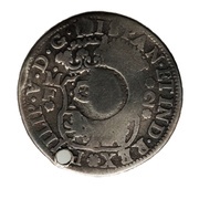 1 Shilling 8 Pence - George II PHILIP V D G HISPAN ET IND REX; Mexico City mint; countermarked obverse image
