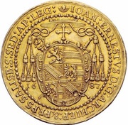 10 Ducats - Johann Ernst von Thun obverse image