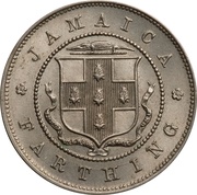 1 Farthing - George V reverse image