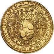 12 Ducat - Wolf Dietrich Von Raitenau obverse image