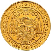 12 Ducat - Johann Ernst von Thun obverse image