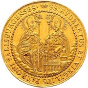 12 Ducat - Johann Ernst von Thun, Austria, 1687 reverse image