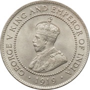 1 Penny - George V obverse image