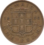1 Penny - George VI Without "King and Emperor" reverse image