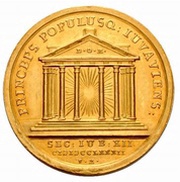 12 Ducat - Hiéronymus von Colloredo, Austria, 1782 reverse image