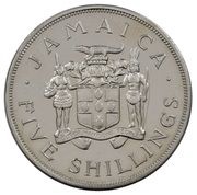 5 Shillings Commonwealth Games obverse image