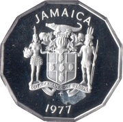 1 Cent F.A.O.; narrow legend; set issue obverse image