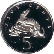 5 Cents Independence reverse image