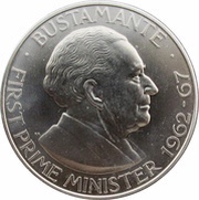 1 Dollar Wide legend reverse image
