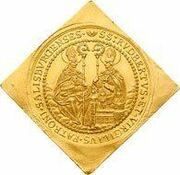 15 Ducats - Max Gandolf von Kuenburg, Austria, 1668 reverse image