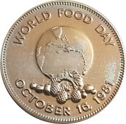 1 Dollar F.A.O. reverse image