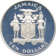 10 Dollars World Cup obverse image