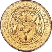 25 Ducat - Franz Anton von Harrach obverse image