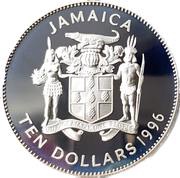 10 Dollars Summer Olympics obverse image