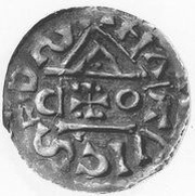 Denier - Hartwig et duc Adalbéron de Carinthie obverse image