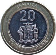 20 Dollars Non-magnetic obverse image