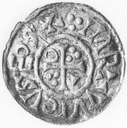 Denier - Hartwig et empereur Henri II obverse image
