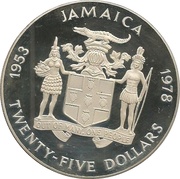 25 Dollars Coronation obverse image