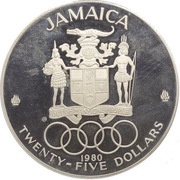 25 Dollars Summer Olympics obverse image