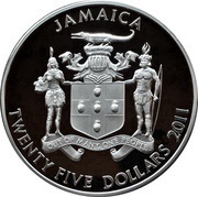 25 Dollars Diamond Jubilee obverse image