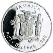 50 Dollars University of the West Indies obverse image
