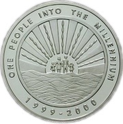 50 Dollars Millennium reverse image
