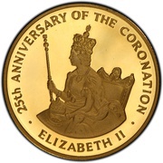 100 Dollars Coronation, Jamaica, 1978 reverse image