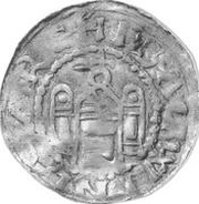 Denier - Baudouin obverse image