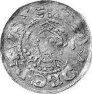 Denier - Baudouin, Austria, 1041-1060 reverse image