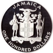 100 Dollars World Cup obverse image