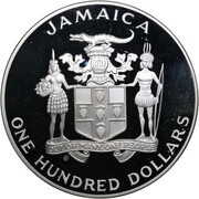 100 Dollars World Cup obverse image
