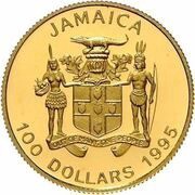 100 Dollars Bob Marley obverse image
