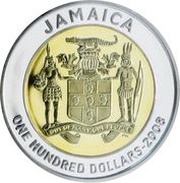 100 Dollars Usain Bolt obverse image