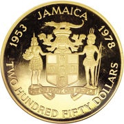250 Dollars Coronation obverse image