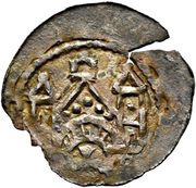 Denier - Konrad I von Abensberg, Austria, 1106-1147 reverse image
