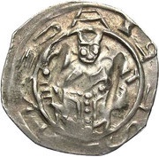 Denier - Adalbert III von Böhmen Friesach obverse image