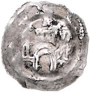 Denier - Eberhard II von Regensberg, Austria, 1200-1246 reverse image