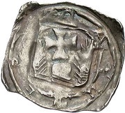 Denier - Eberhard II von Regensberg Friesach, Austria, 1200-1246 reverse image