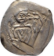 Denier - Eberhard II von Regensberg Friesach, Austria, 1200-1246 reverse image