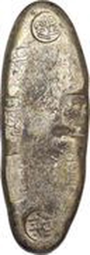 "Tenpō Chōgin" 6 stamps obverse image