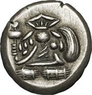 Mameitagin "Kyōhō Mameitagin" Double Daikoku reverse image