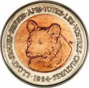2 Diners - Joan Martí i Alanis Brown Bear reverse image