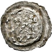 1 Pfennig - Rudolf von Hohenegg, Austria, 1284-1290 reverse image