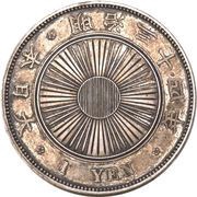 1 Yen - Meiji obverse image