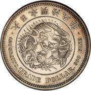 1 Trade Dollar - Meiji obverse image