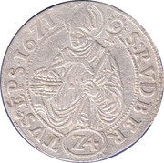 24 Kipper Kreuzer - Paris von Lodron reverse image