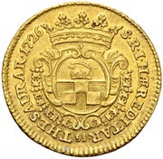 1 Ducat - Philip Ludwig, Austria, 1726 reverse image