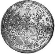 1 Thaler - Franz Ignaz, Austria, 1705 reverse image