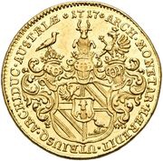 1 Ducat - Johann Ehrenreich, Austria, 1717 reverse image