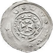 Denier - Otakar IV Fischau, Austria, 1164-1192 reverse image